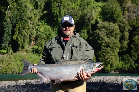 Fotos da pesca esportiva em Chaiten no Chile